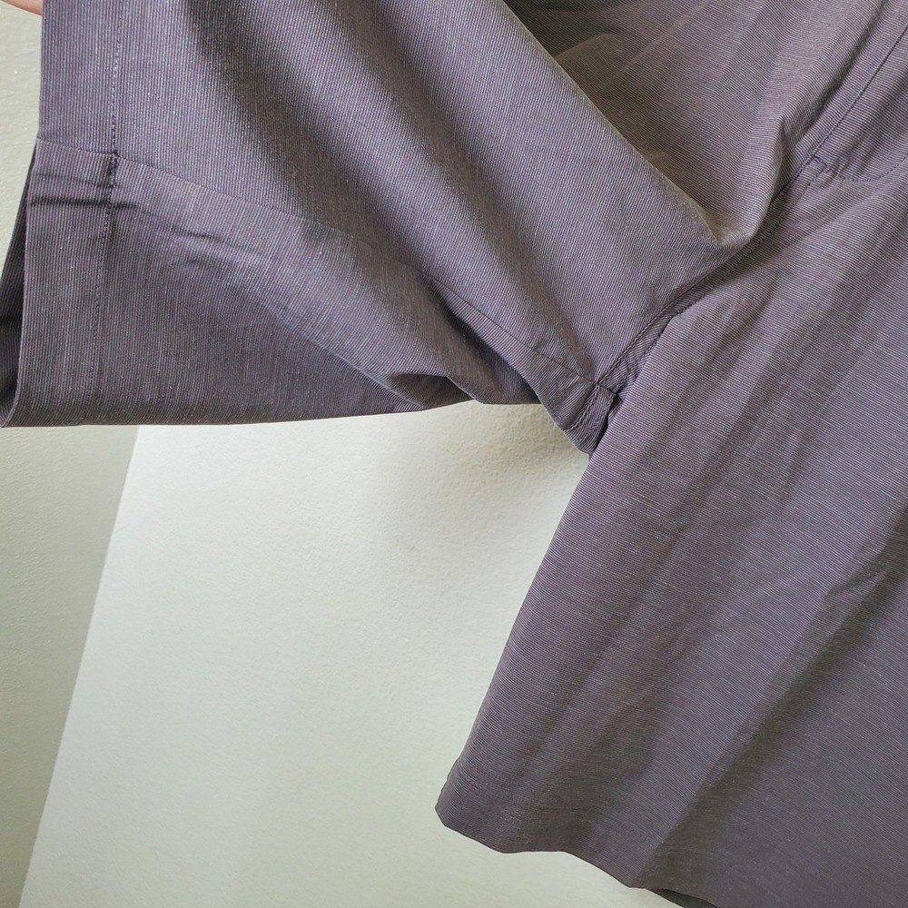 Johnnie-O‎ Steel Gray Performance Woven Shorts Stretch Golf Casual Men's Size 34 - Picture 9 of 15